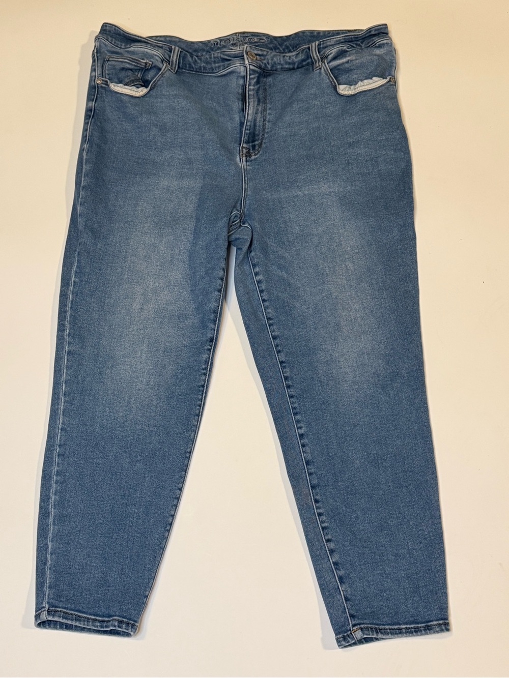 Classic Women's High-Rise Blue Jeans
